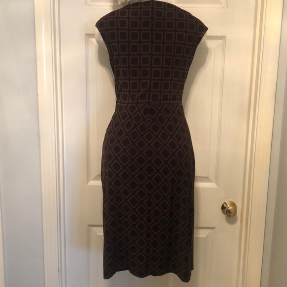 Black & Brown Ralph Lauren Sleeveless Dress - Picture 5 of 7